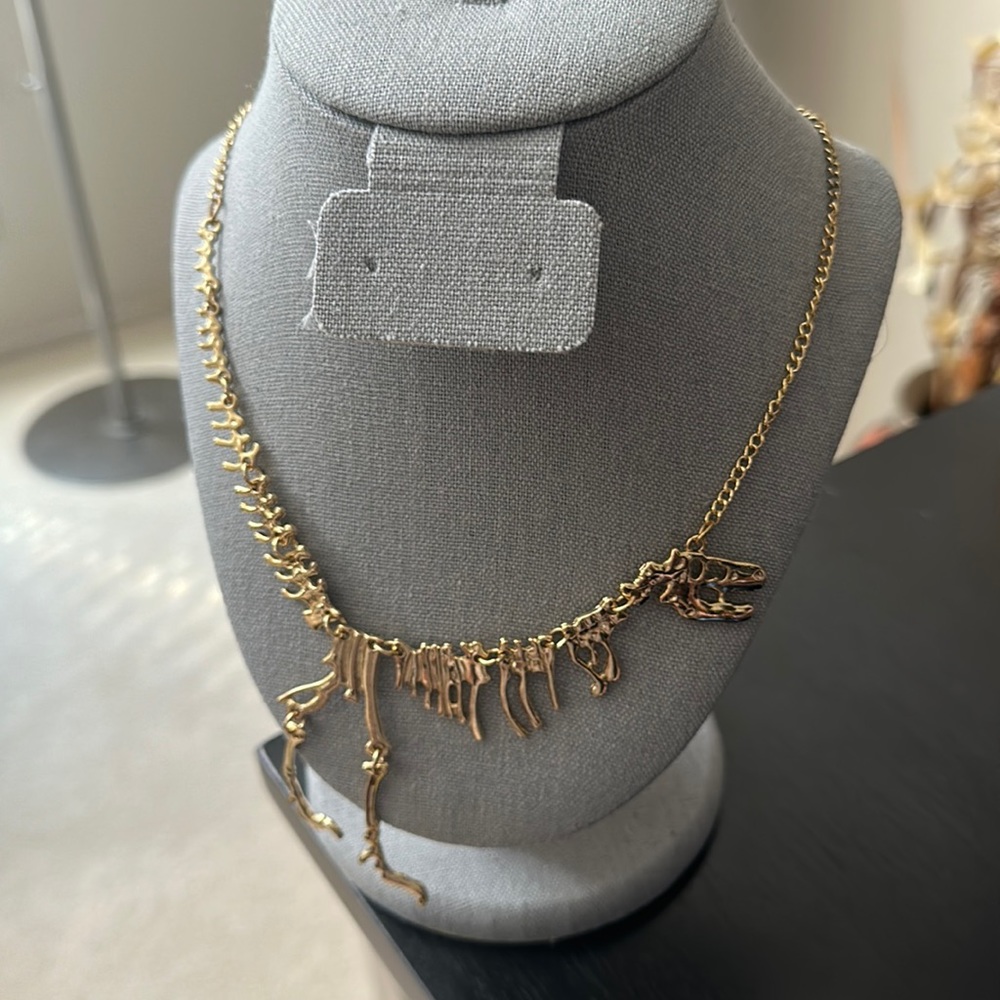 Jane Stone Dinosaur Necklace